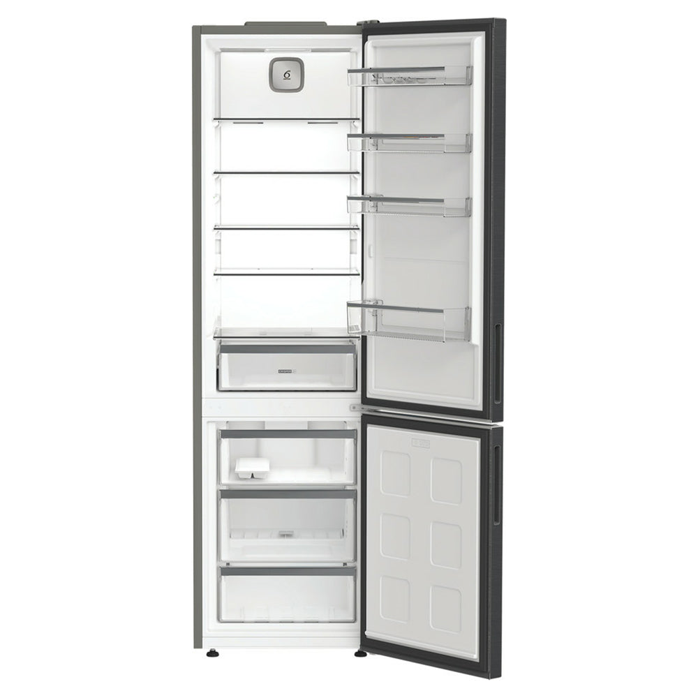 Whirlpool 355L Frost Free freistehend Kühl-Gefrierkombination - Schwarz | WHK26403XBR6UK