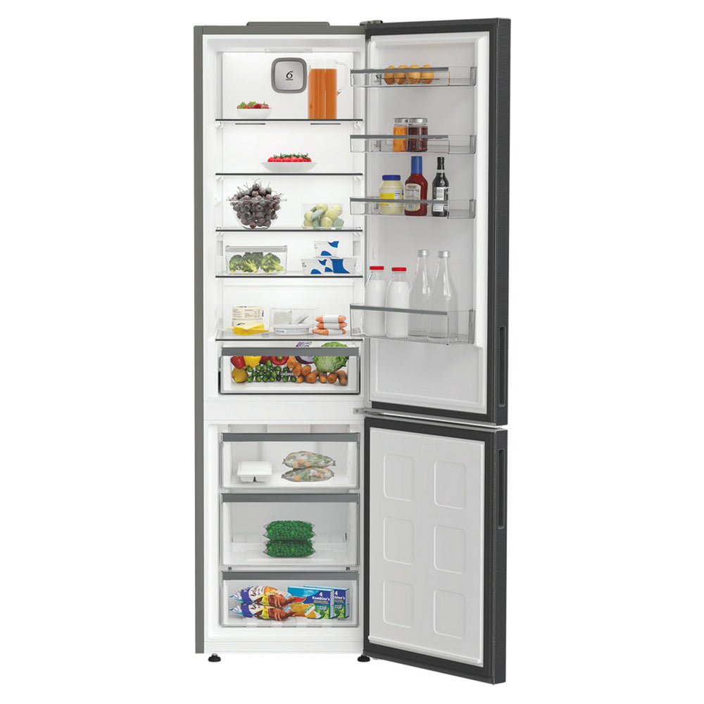 Whirlpool 355L Frost Free freistehend Kühl-Gefrierkombination - Schwarz | WHK26403XBR6UK