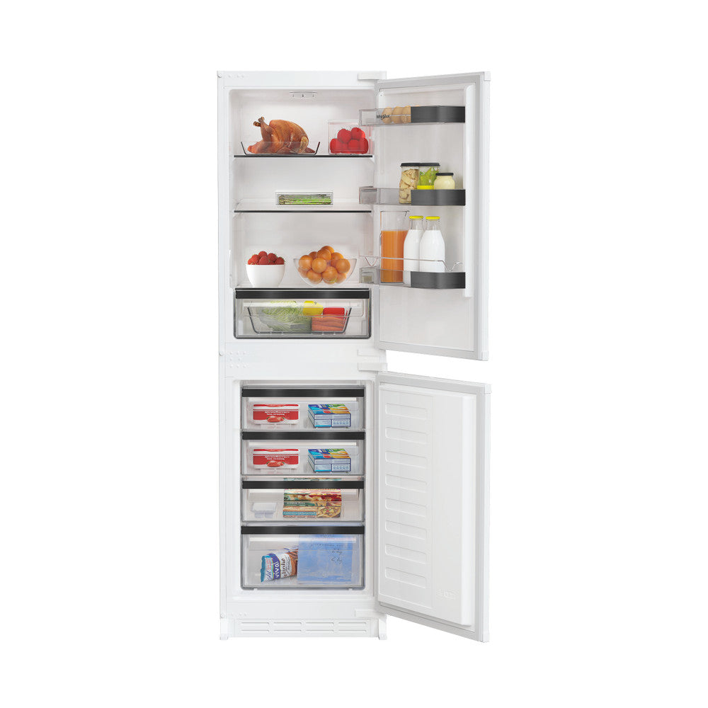 Whirlpool 265L Low Frost Built-In Fridge Freezer - White | WHKS1262B4UK