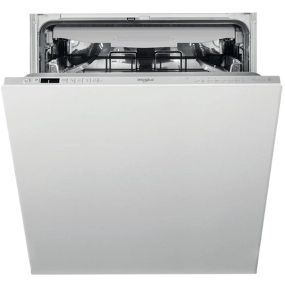 Whirlpool 60CM integriert Standard Geschirrspüler - Silber | WIC3C33PFEUK