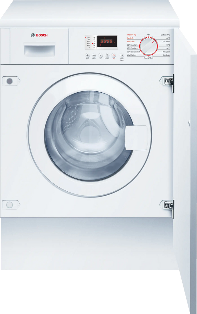 Bosch Serie 4 7kg/4kg 1400 U/Min Einbau-Waschtrockner – Weiß | WKD28352GB