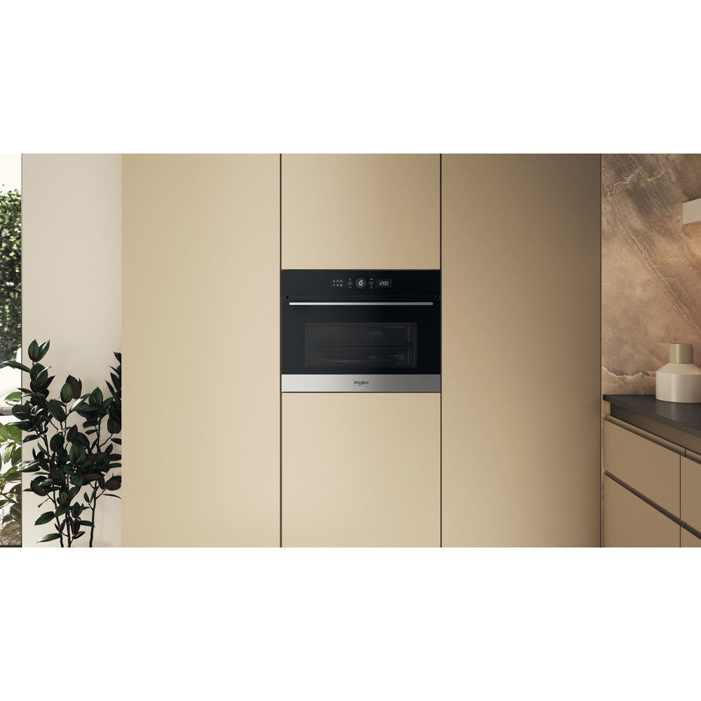 Whirlpool 40L Einbau Combi Mikrowelle Backofen - Inox | WMW57DHMXUK