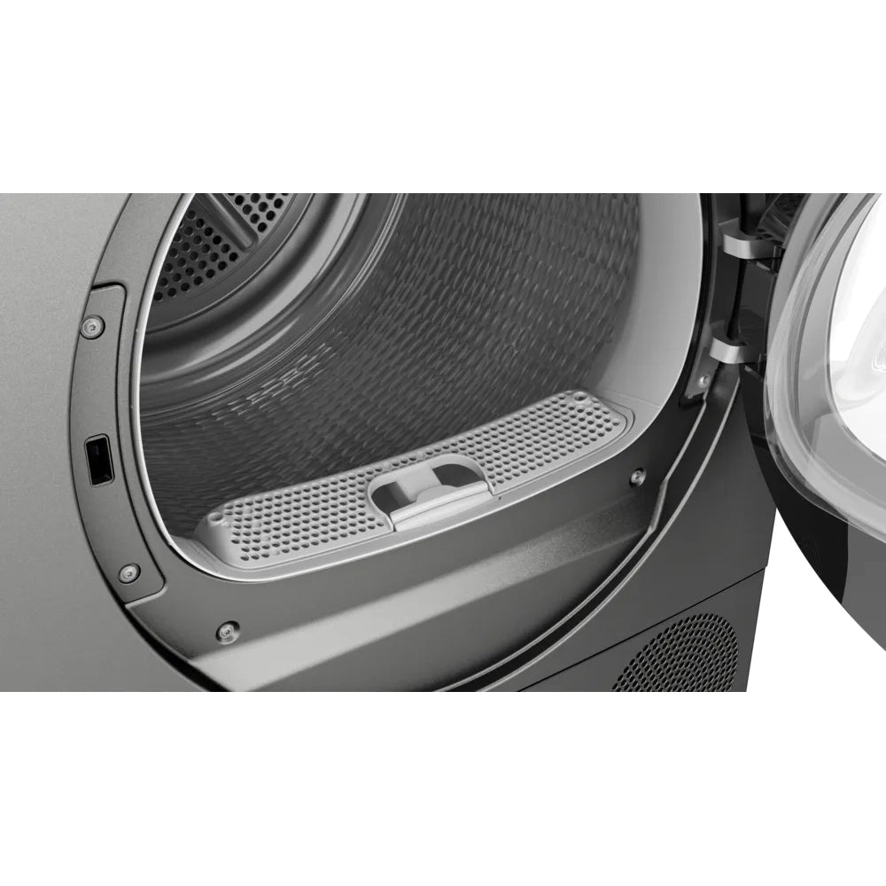 Bosch Series 6 9KG Heat Pump Wäschetrockner - Cast Iron Grau | WQG245R1GB