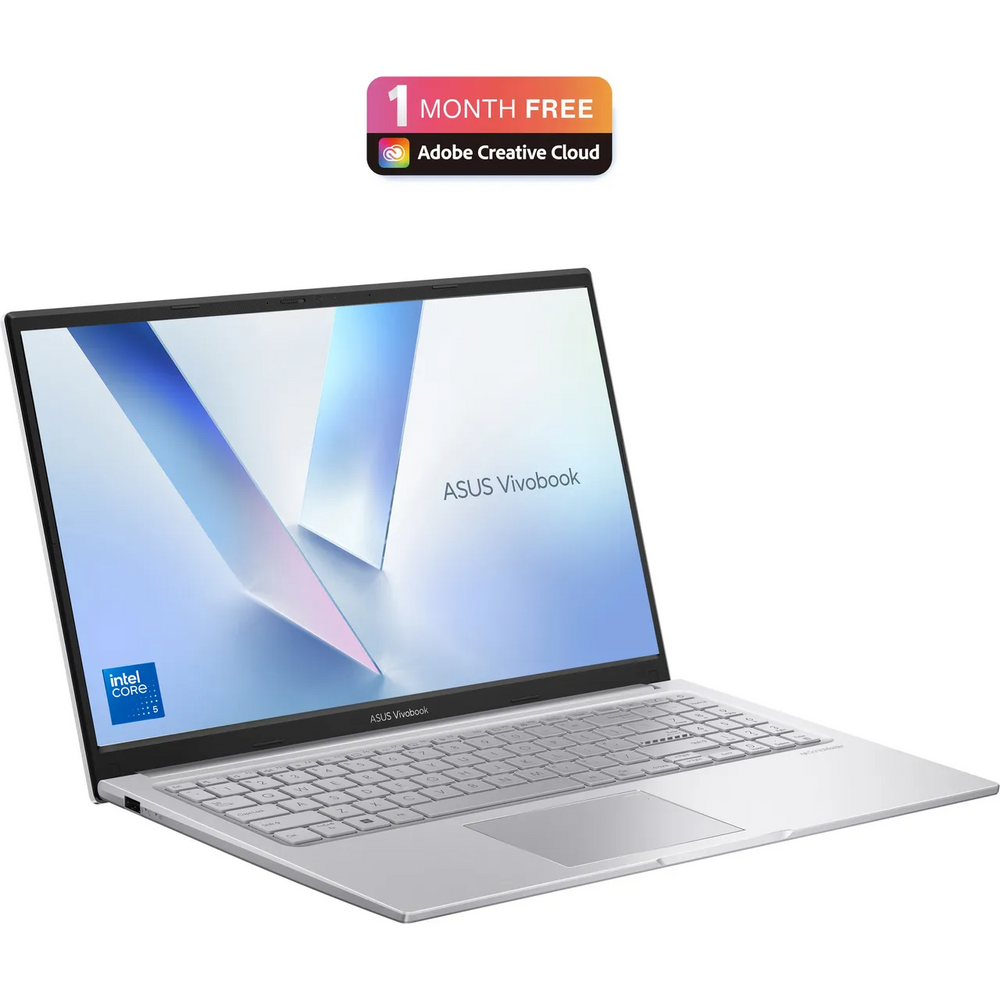 Asus Vivobook 15 Intel Core 5 15,6" 16GB/512GB Laptop – Silber | X1504VA-BQ2889W