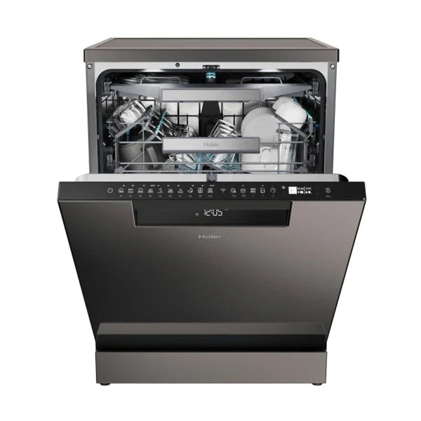 Haier I-Pro Shine Series 7 60CM freistehend Standard Geschirrspüler - Anthracite | XF4A4M4PDA-80