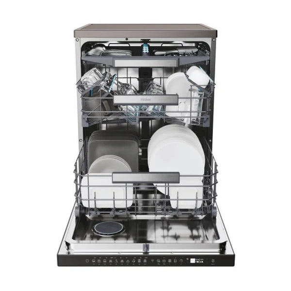 Haier I-Pro Shine Series 7 60CM freistehend Standard Geschirrspüler - Anthracite | XF4A4M4PDA-80