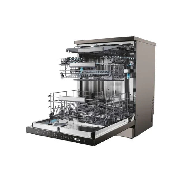 Haier I-Pro Shine Series 7 60CM freistehend Standard Geschirrspüler - Anthracite | XF4A4M4PDA-80