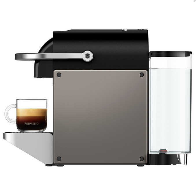 Krups Nespresso Pixie Pod Kaffeemaschine - Titan | XN306T40