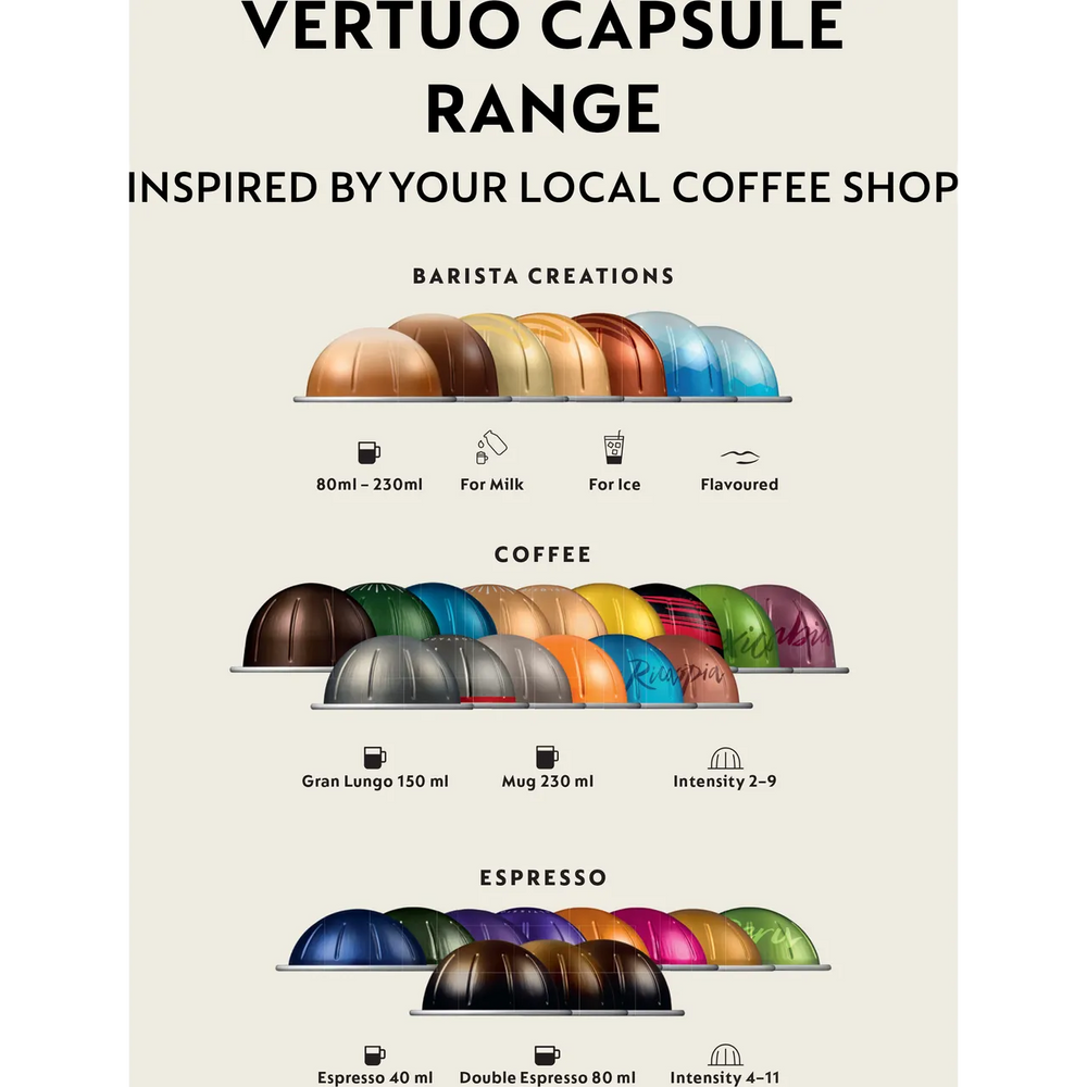 Krups Nespresso Vertuo Pop Pod Kaffeemaschine - Rot | XN920540