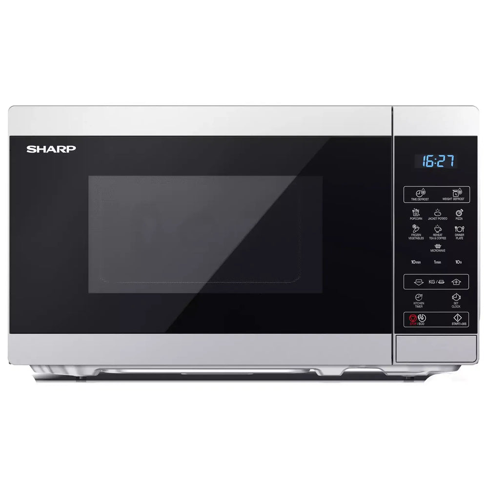 Sharp 20L freistehend Mikrowelle - Silber | YC-MS02U-S