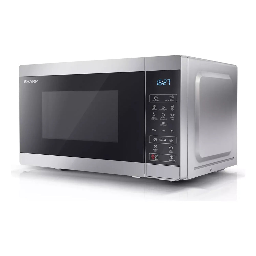 Sharp 20L freistehend Mikrowelle - Silber | YC-MS02U-S