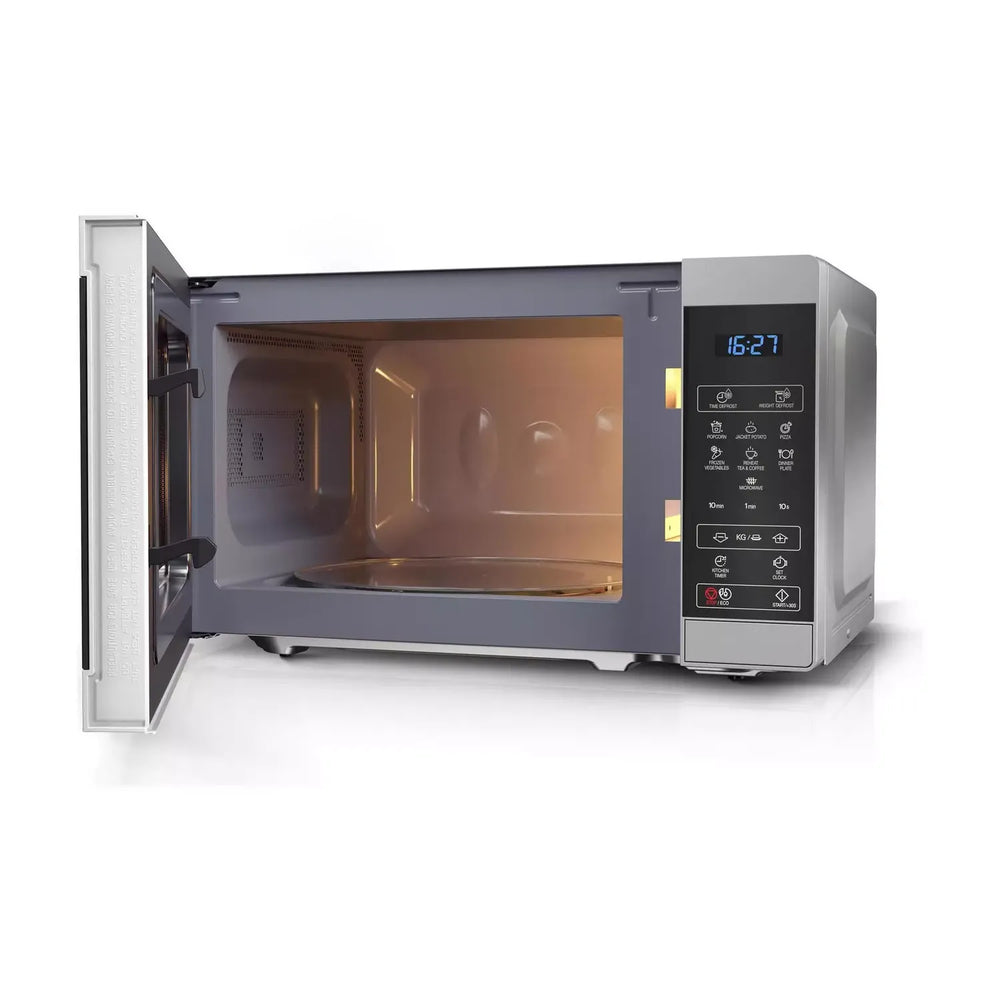 Sharp 20L freistehend Mikrowelle - Silber | YC-MS02U-S