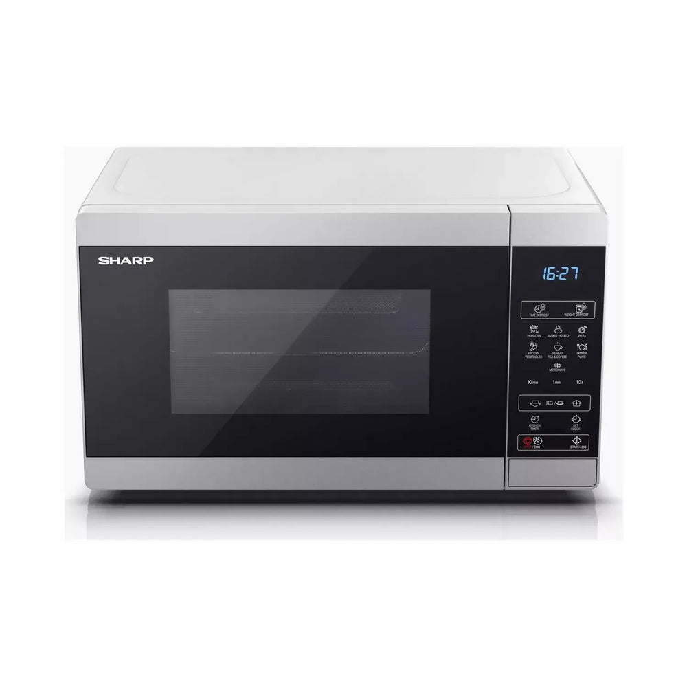 Sharp 20L freistehend Mikrowelle - Silber | YC-MS02U-S