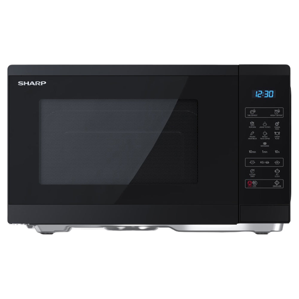 Sharp 25L freistehend Mikrowelle - Schwarz | YC-MS252AU-B