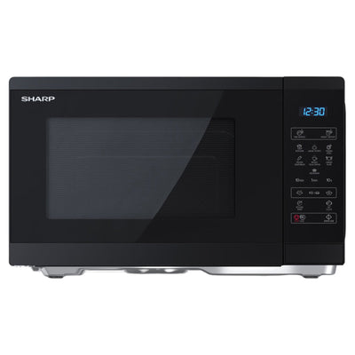 Sharp 25L freistehend Mikrowelle - Schwarz | YC-MS252AU-B