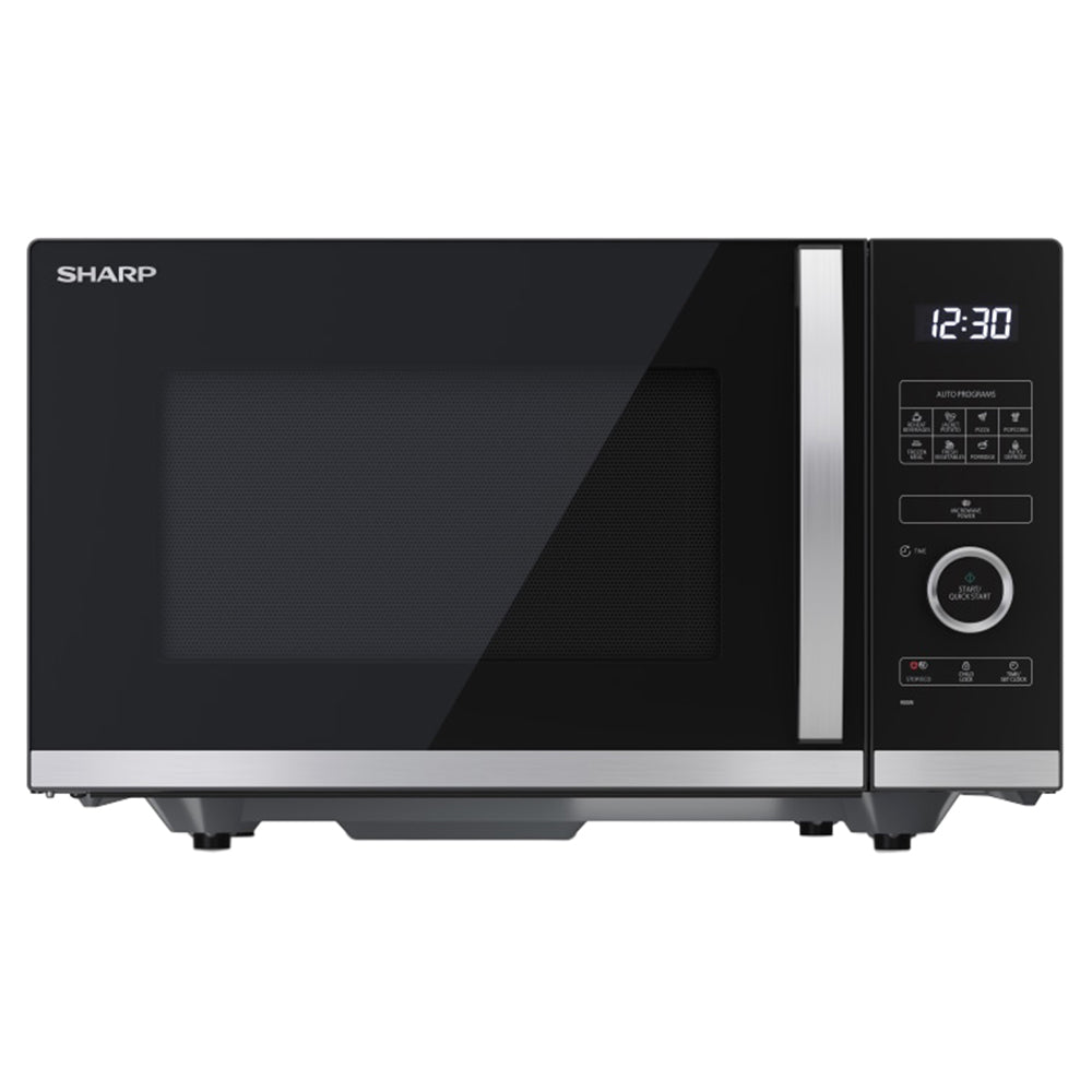 Sharp 25L freistehend Mikrowelle - Schwarz | YC-QS254AU-B