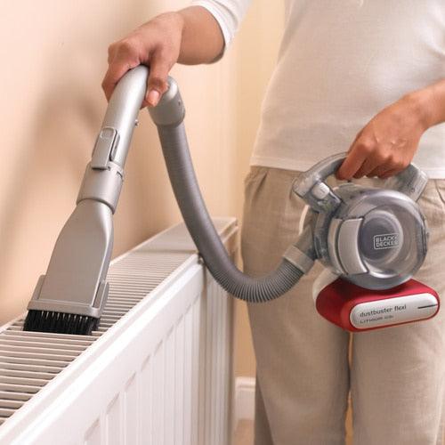Schwarz & Decker Flexi Dustbuster Cordless Handheld Staubsauger - Grau & Rot | PD1020L-GB