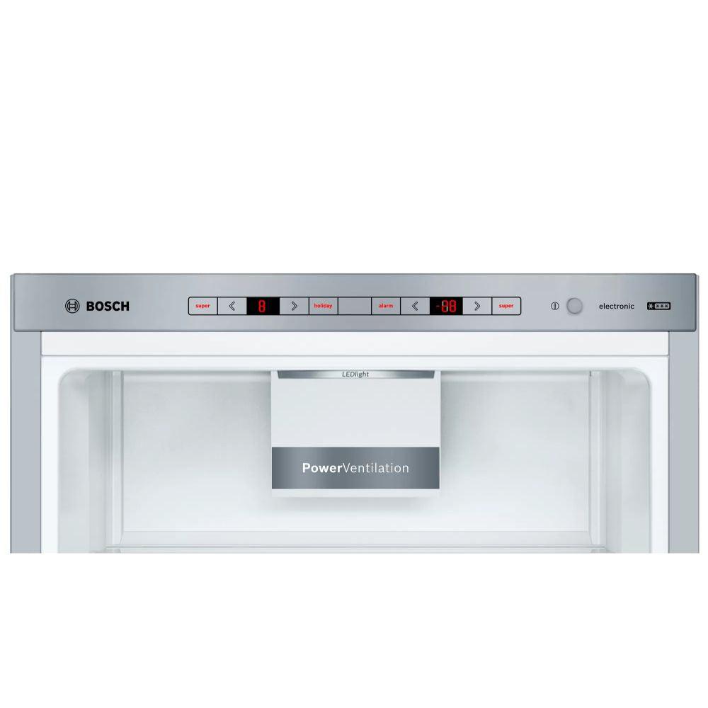 Bosch Serie 6 Low Frost freistehend Kühl-Gefrierkombination - Inox | KGE49AICAG