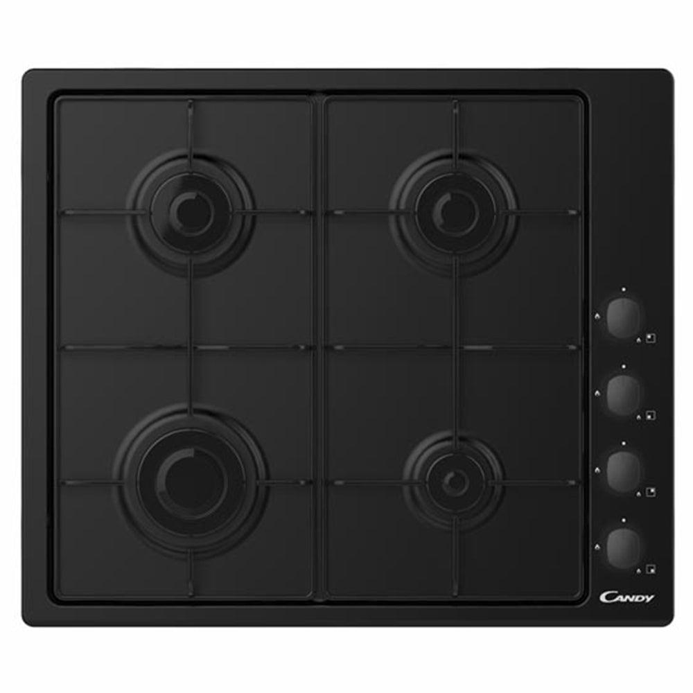 Candy 60CM 4 Burner Gas Kochfeld - Schwarz | CHW6LBB