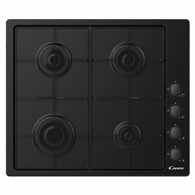 Candy 60CM 4 Burner Gas Kochfeld - Schwarz | CHW6LBB