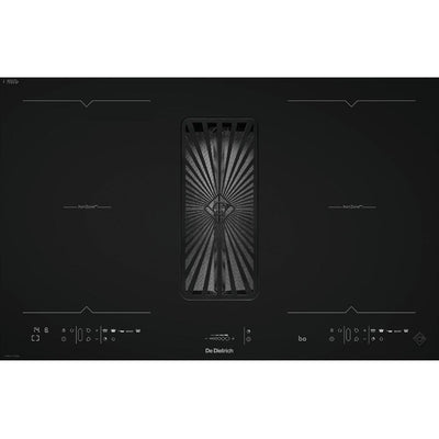 De Dietrich 80CM 4 Zones Einbau Induction Kochfeld - Coal Schwarz | DPI7888BH
