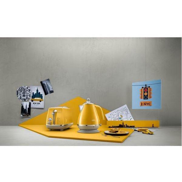 DeLonghi 1.7L Wasserkocher - Yellow | KBOC3001.Y