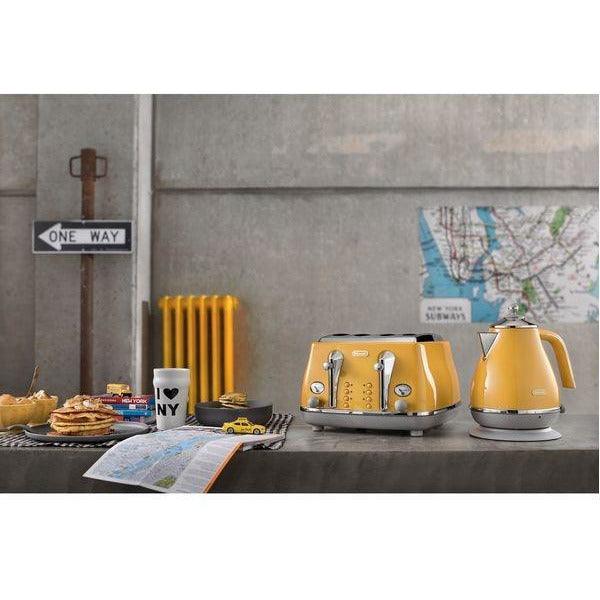 DeLonghi 1.7L Wasserkocher - Yellow | KBOC3001.Y
