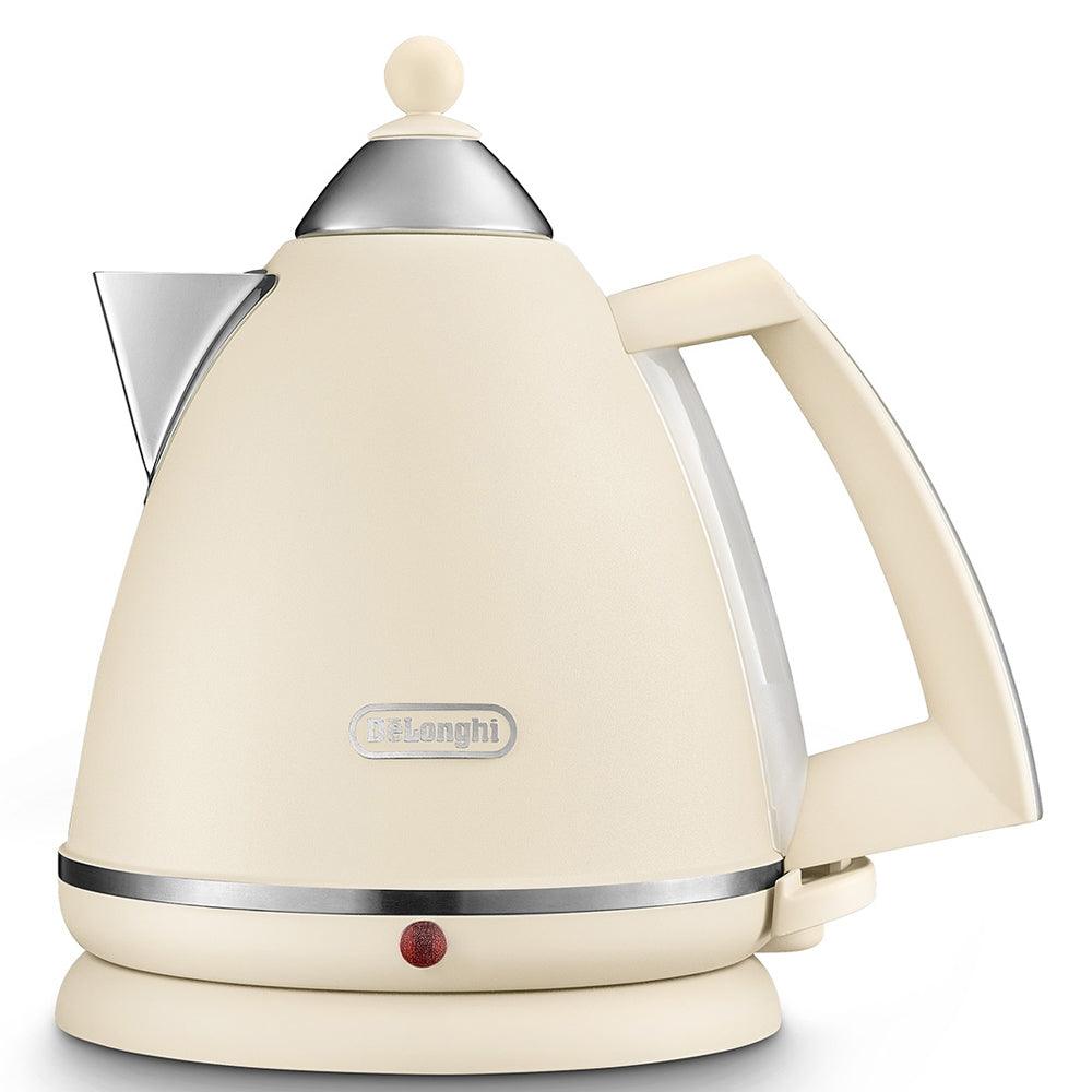 DeLonghi Argento Flora 1.7L Wasserkocher - Beige | KBX3016.BG