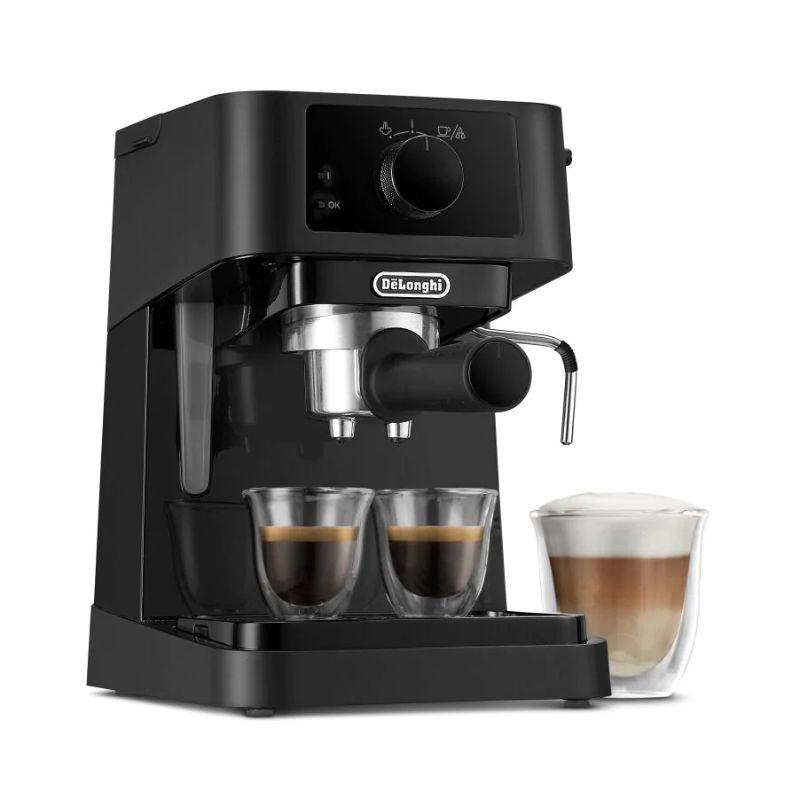 DeLonghi Stilosa Barista Espressomaschine & Cappuccino Maker - Schwarz | EC230.BK