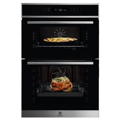 Electrolux 100L Einbau Electric Doppelbackofen - Edelstahl | KDFCC00X
