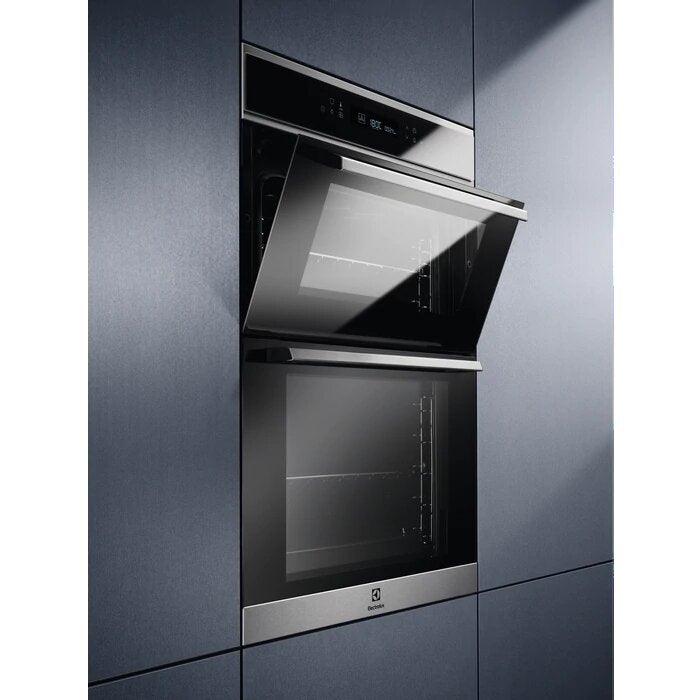 Electrolux 100L Einbau Electric Doppelbackofen - Edelstahl | KDFCC00X