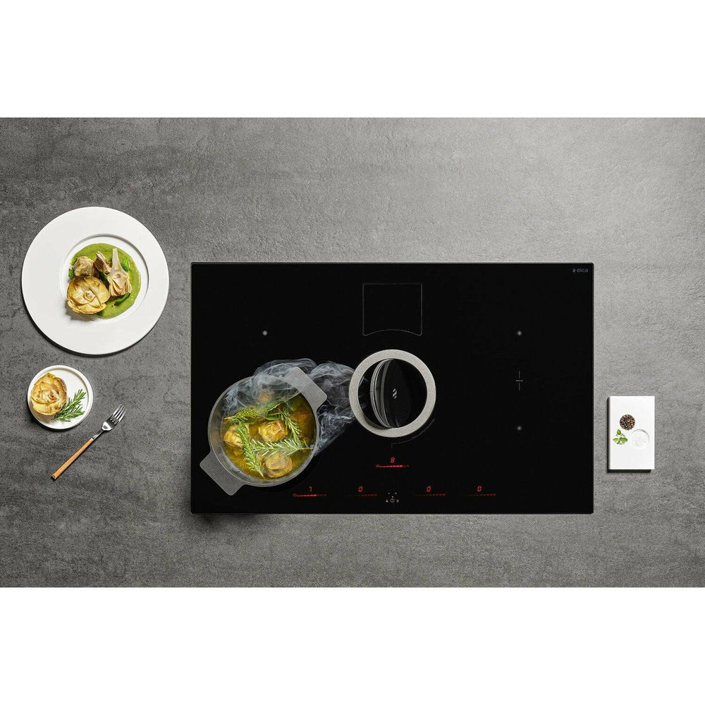 Elica NikolaTesla Switch 85CM 4 Zone Induction Kochfeld - Schwarz | NIKOSWITCHDUCTBL