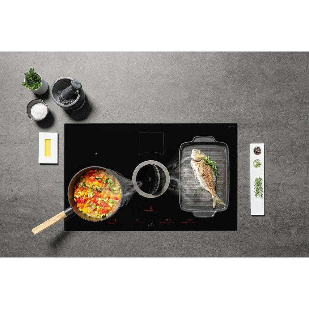 Elica NikolaTesla Switch 85CM 4 Zone Induction Kochfeld - Schwarz | NIKOSWITCHDUCTBL
