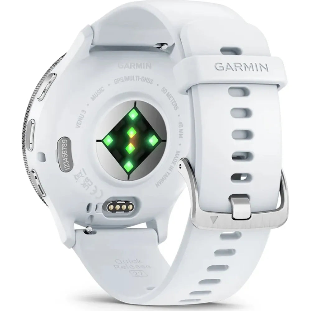 Garmin Venu 3 45MM Smartwatch - Whitestone | 49-GAR-010-02784-00