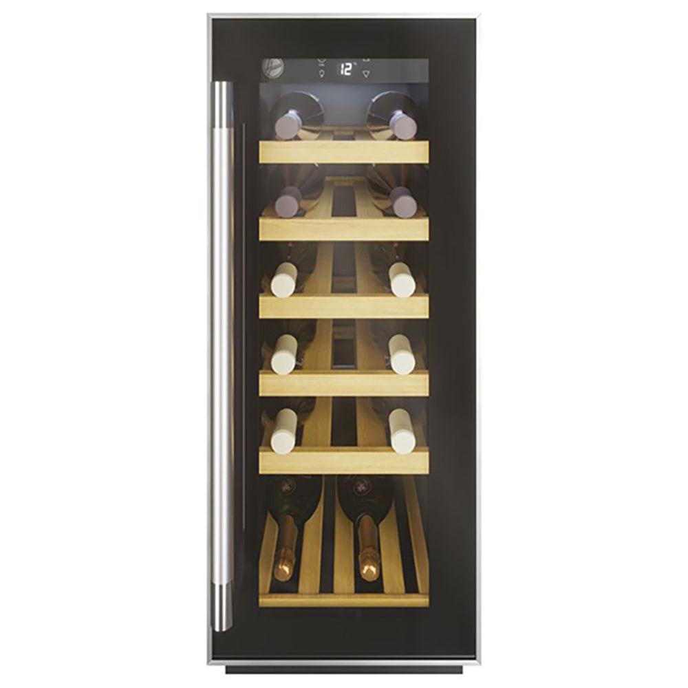 Hoover 20 Bottles freistehend Weinkühlschrank - Schwarz | HWCB 30 UK/N