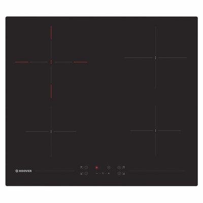 Hoover 60CM 4 Zone Ceramic Kochfeld - Schwarz | HH64DCT