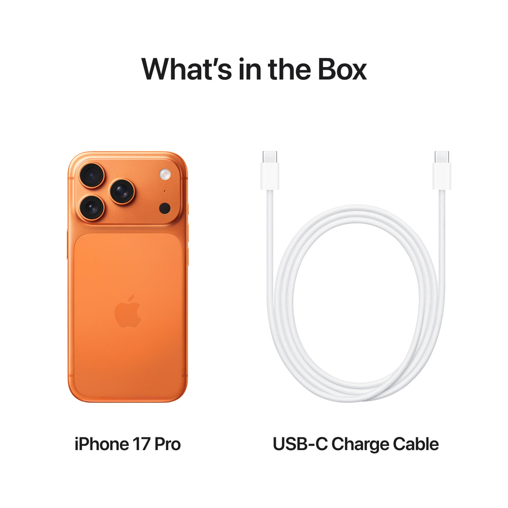 Apple iPhone 17 Pro 512GB 5G Smartphone - Cosmic Orange | MG8M4QN/A