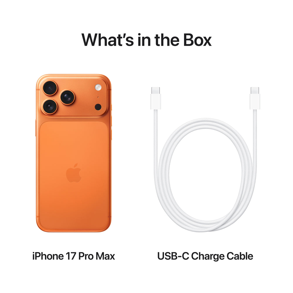Apple iPhone 17 Pro Max 256GB 5G Smartphone - Cosmic Orange | MFYN4QN/A
