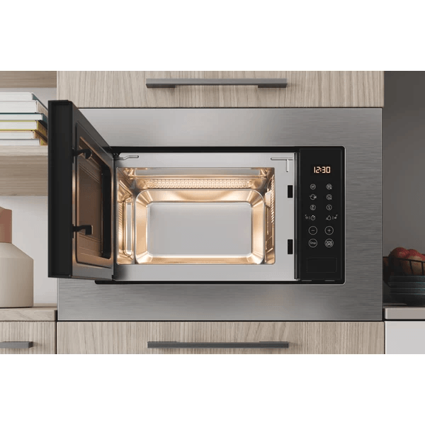 Indesit 20L integriert Mikrowelle - Edelstahl | MWI 120 GX UK