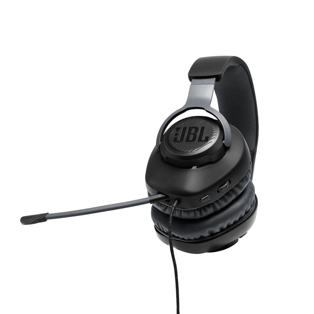 JBL Quantum 100 Over Ear Wired Gaming-Headset - Schwarz | JBLQ100BLK