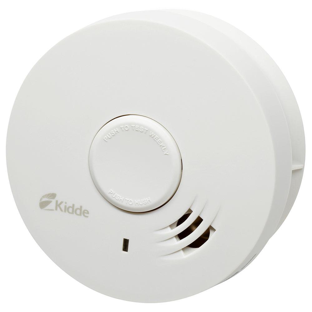 Kidde Battery Powered Smoke Alarm with Hush - White | FSK10Y29