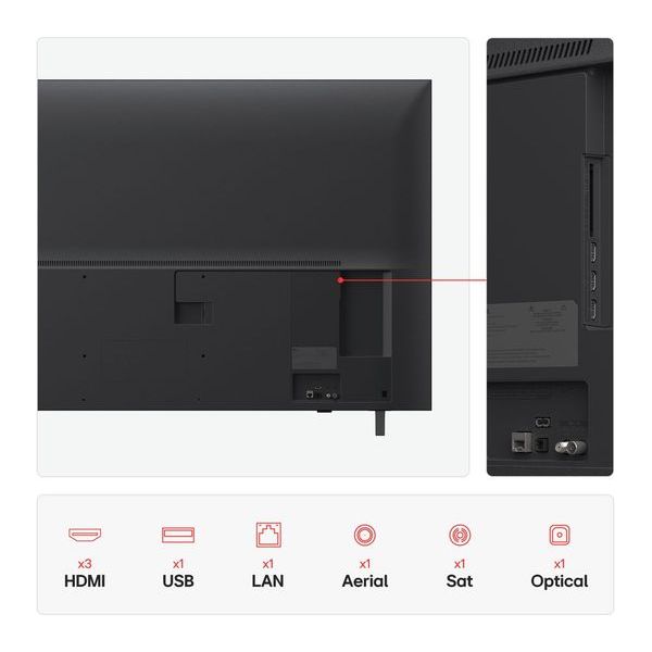 LG UA75 65" 4K Smart TV - Schwarz | 65UA75006LA.AEK