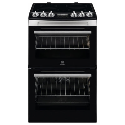 Electrolux 55CM freistehend Electric Herd - Schwarz & Edelstahl | LKR555100X
