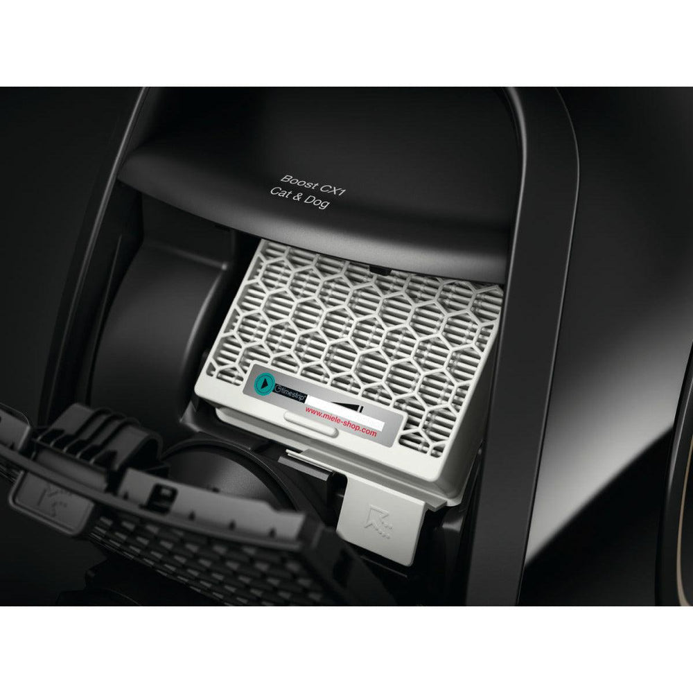 Miele Boost CX1 Cat & Dog PowerLine Bagless Cylinder Staubsauger - Obsidian Schwarz | BOOSTCX1CTDOG