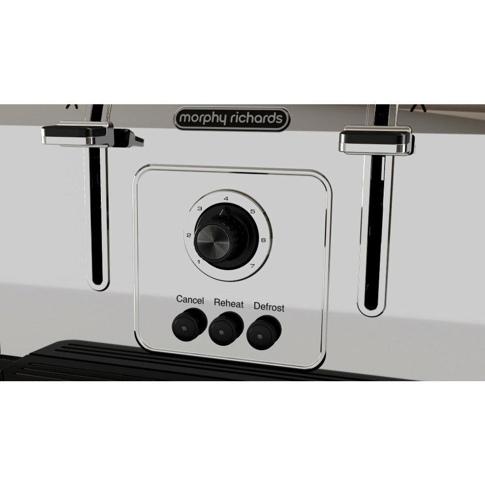 Morphy Richards 1800W 4 Slice Toaster - Cream | 240132