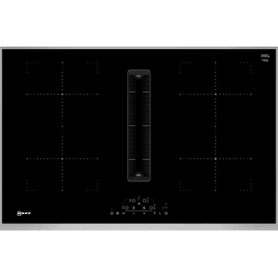 Neff N 70 80CM 4 Zone Induction Kochfeld mit Ventilation System - Schwarz | T48TD7BN2