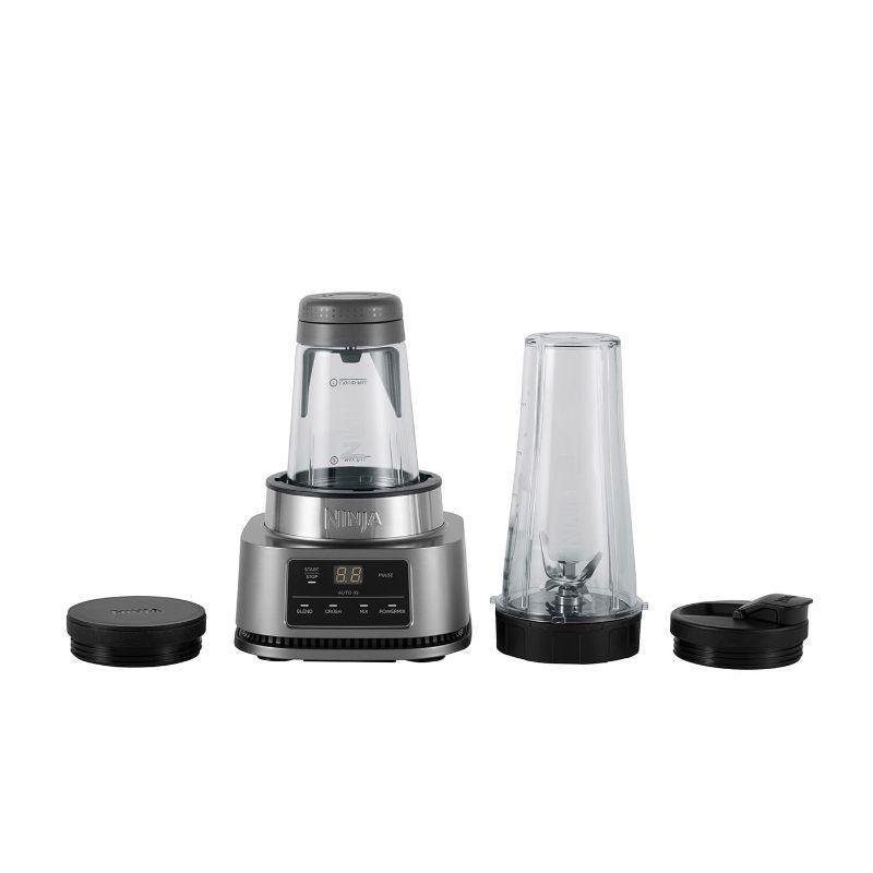 Ninja 1100W 2-in-1 Foodi Power Nutri Standmixer mit Smart Torque & Auto-iQ - Silber | CB100UK