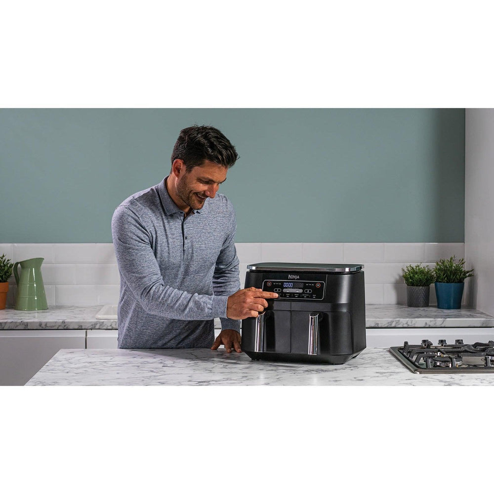 Ninja 7.6L 2400W Dual Zone Heißluftfritteuse - Grau | AF300UK