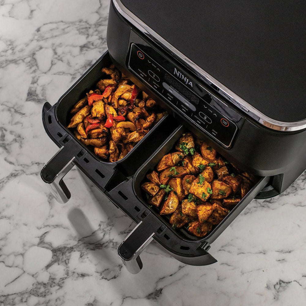 Ninja 7.6L 2400W Dual Zone Heißluftfritteuse - Grau | AF300UK
