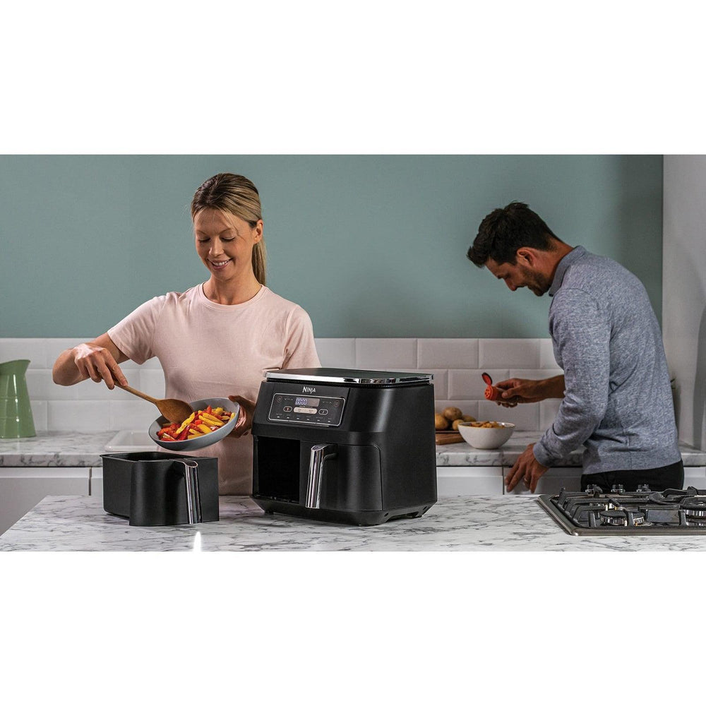 Ninja 7.6L 2400W Dual Zone Heißluftfritteuse - Grau | AF300UK